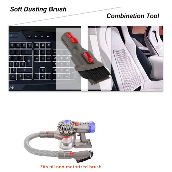  Dust brush suction head Set For Dyson V7 V8 V10 V11 V12 V15	 _2