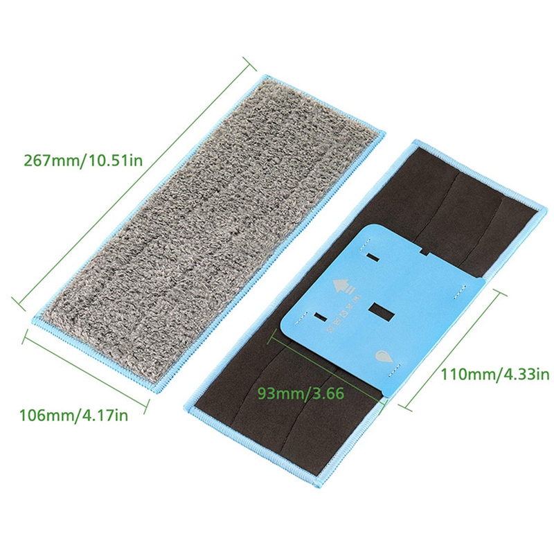  Mopping Pads Replacement For iRobot Braava M6 Mop Floor Sweeper Vacuum Cleaner parts _1