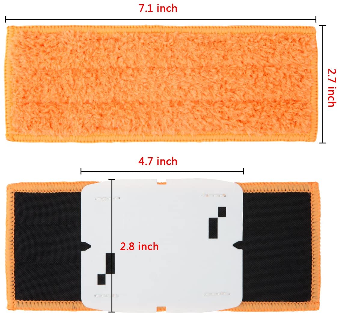  3pcs Washable Mopping Pads Cloth Replacement Parts For iRobot Braava Jet 240 241 Vacuum Cleaner Accessories  _2