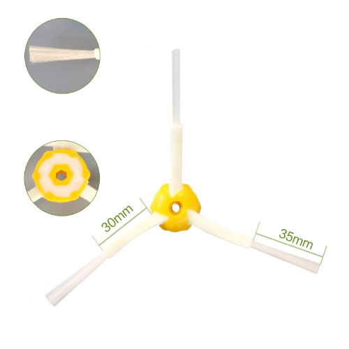 2pcs 3-Armed Robot Side Brush For irobot 500 600 700 Series 550 560 630 650 760 770 780 Spare Parts _1