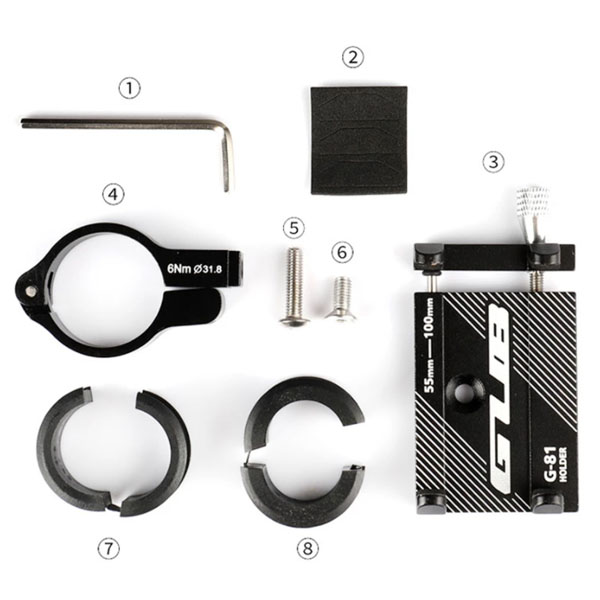   aluminium alloy Bracket for xiaomi m365/pro  _5