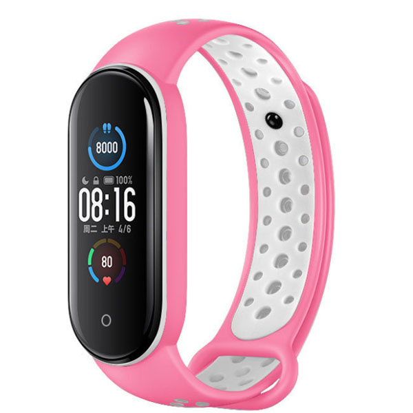  Breathable Silicone Strap For Miband 6 _1