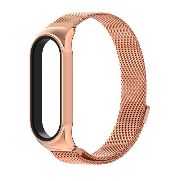   (Gold / Rose Gold / Blue / Purple) mijobs Fashion Business Wristband For miband  7/ 7 NFC  _1