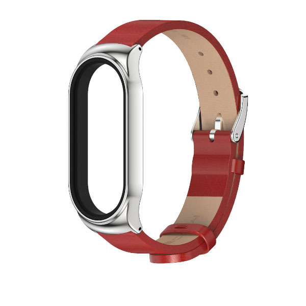  mijobs PU leather strap for miband  7/ 7 NFC _5
